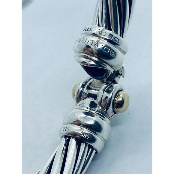 David Yurman Hinge Watch Case Bangle Bracelet 925 585 - Picture 13 of 16